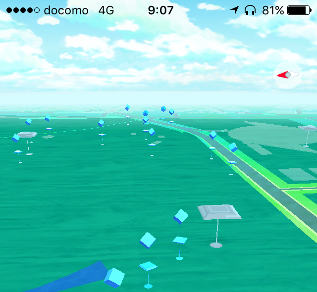 Pockemon Go ジム工事中