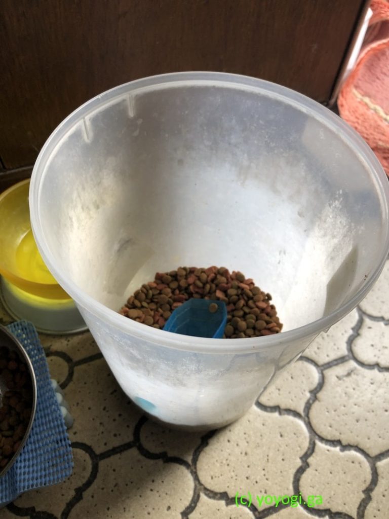 ブレンドしたカリカリ