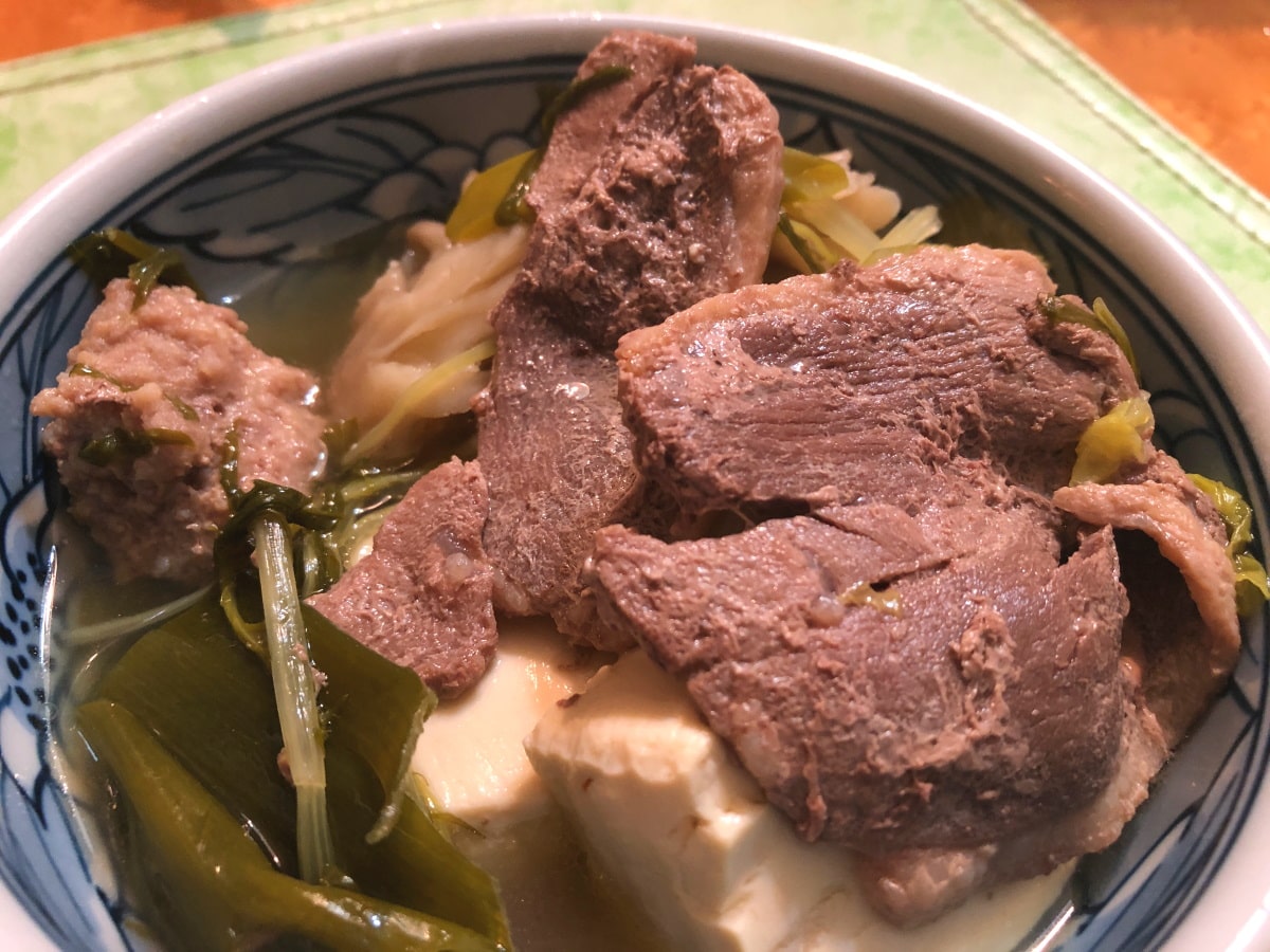 鴨肉鴨つみれ