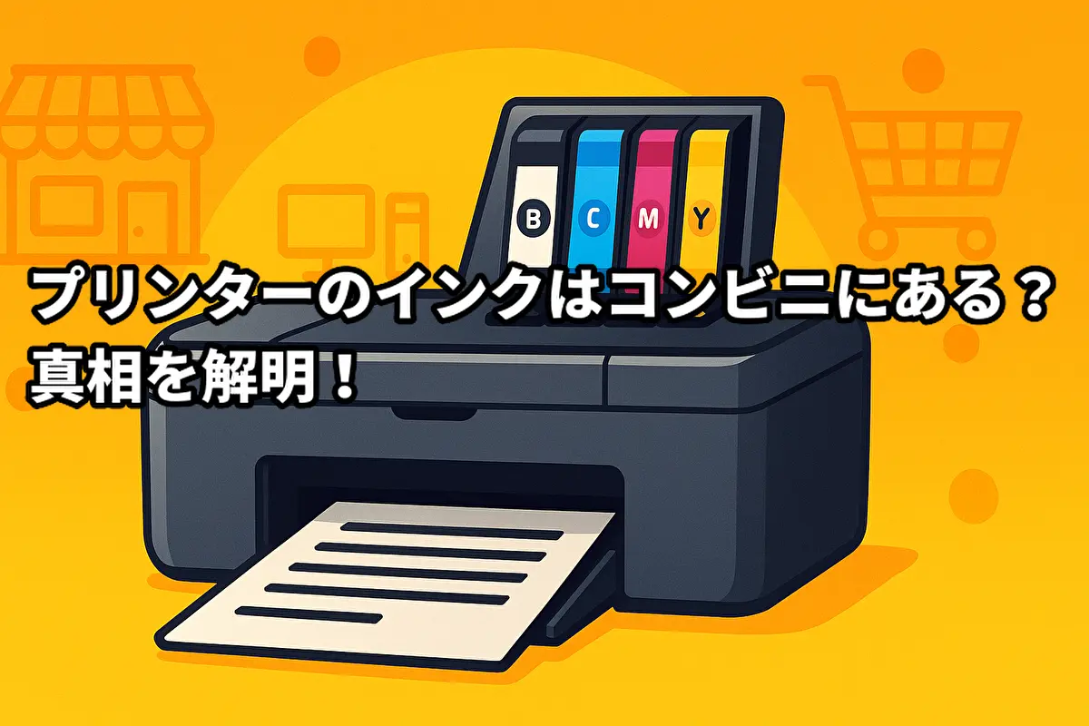 プリンターのインクはコンビニにある？真相を解明！