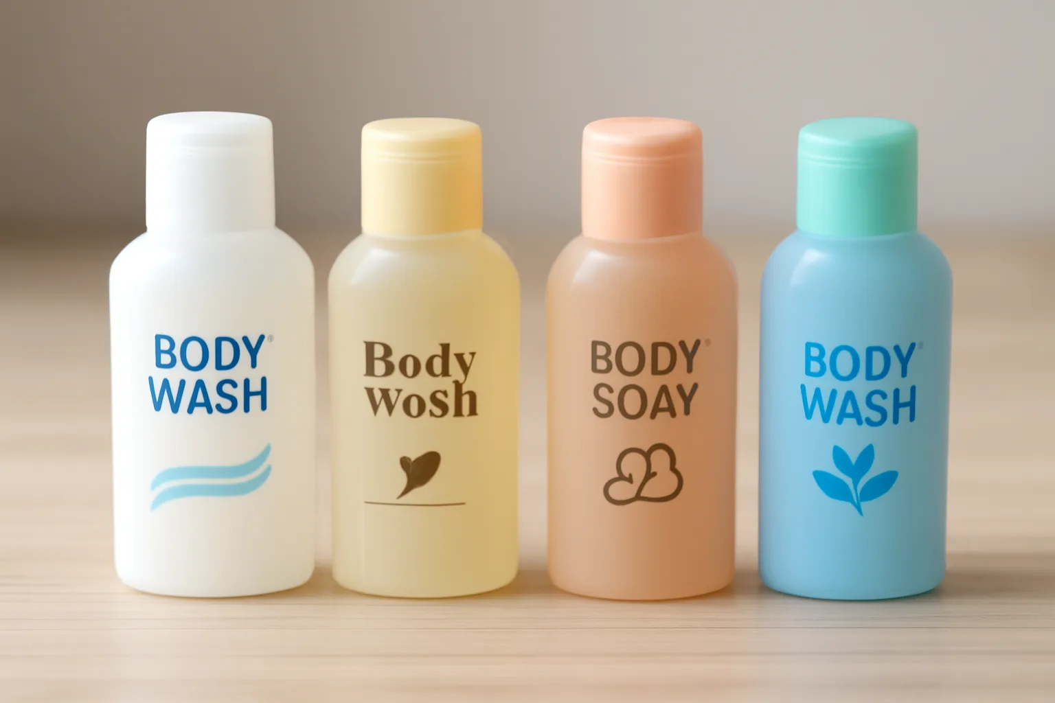 小さいサイズのボディソープ