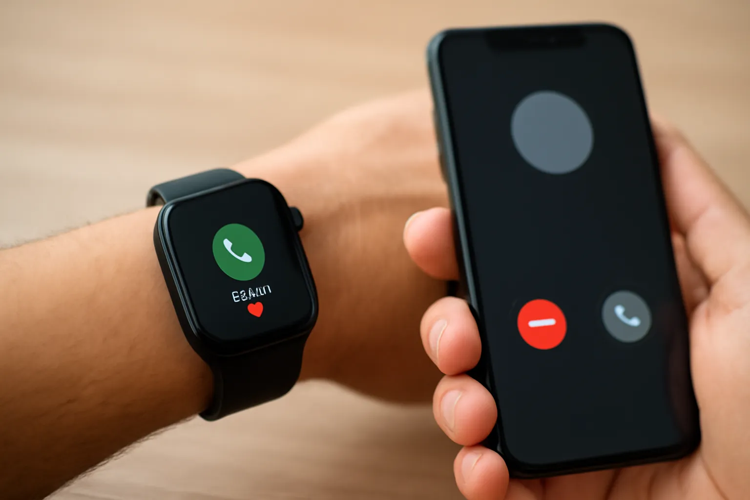 Apple WatchでLINE電話