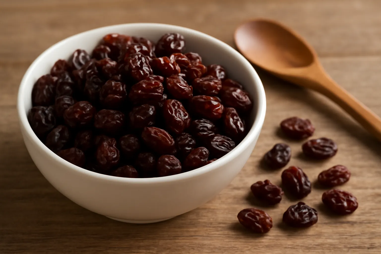 ボウルいっぱいのレーズン